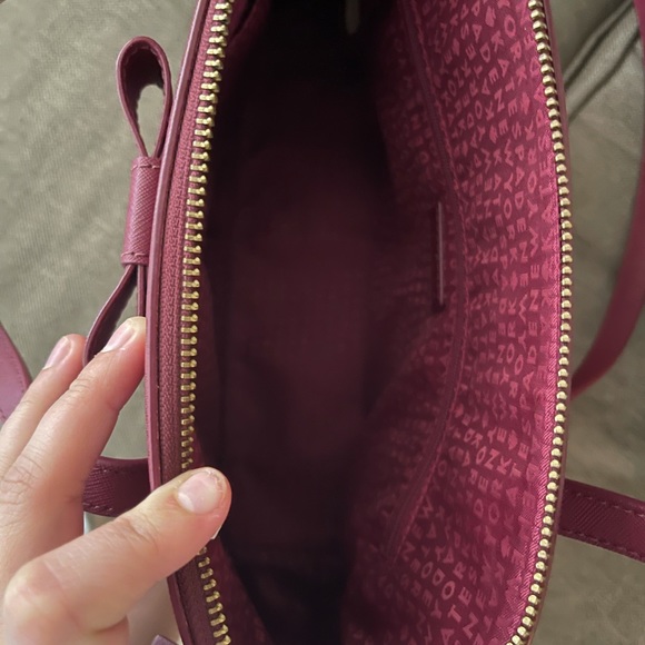 AUTHENTIC KATE SPADE PURSE - BURGONDY/MAROON - Picture 2 of 5